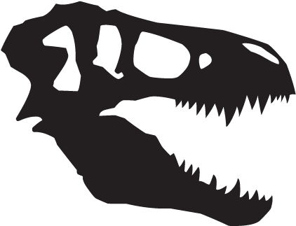 Arts0150 - T Rex Fossil Head (451x451)