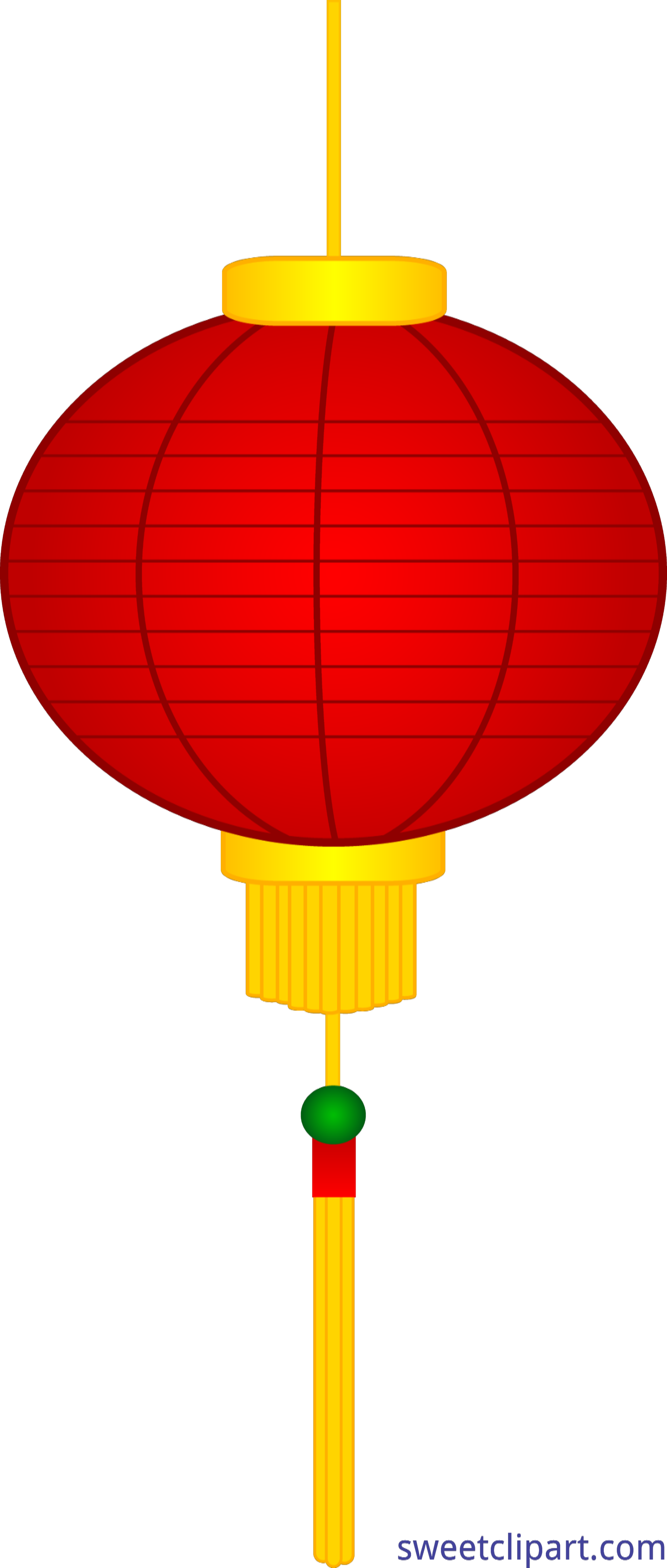 Chinese New Year Lantern Chinese New Year Clipart - Chinese New Year Lantern Clipart (3999x9405)