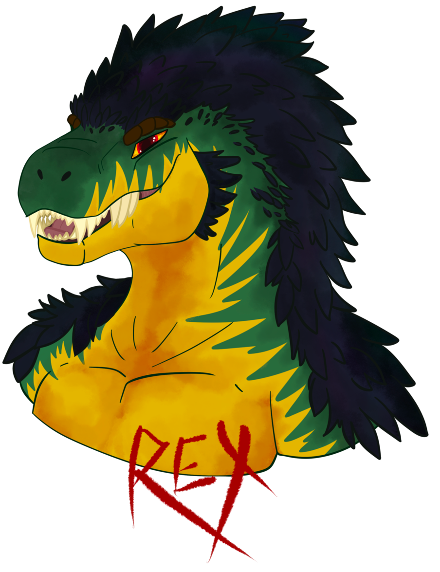 Finished Headshot Commission For @tyrannosaurus-rex - Illustration (960x1280)