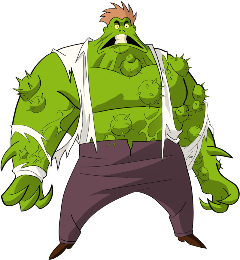 Plant Monster By Dawidarte - House Batman Animated Series (1024x1280)