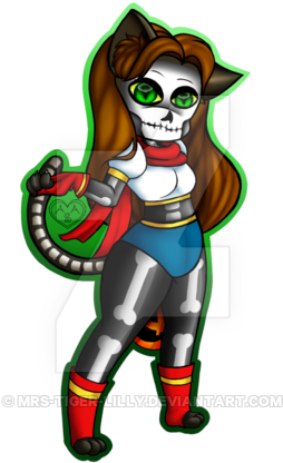 Cosplay Kitten By Mrs Tiger Lilly - Cartoon (400x424)