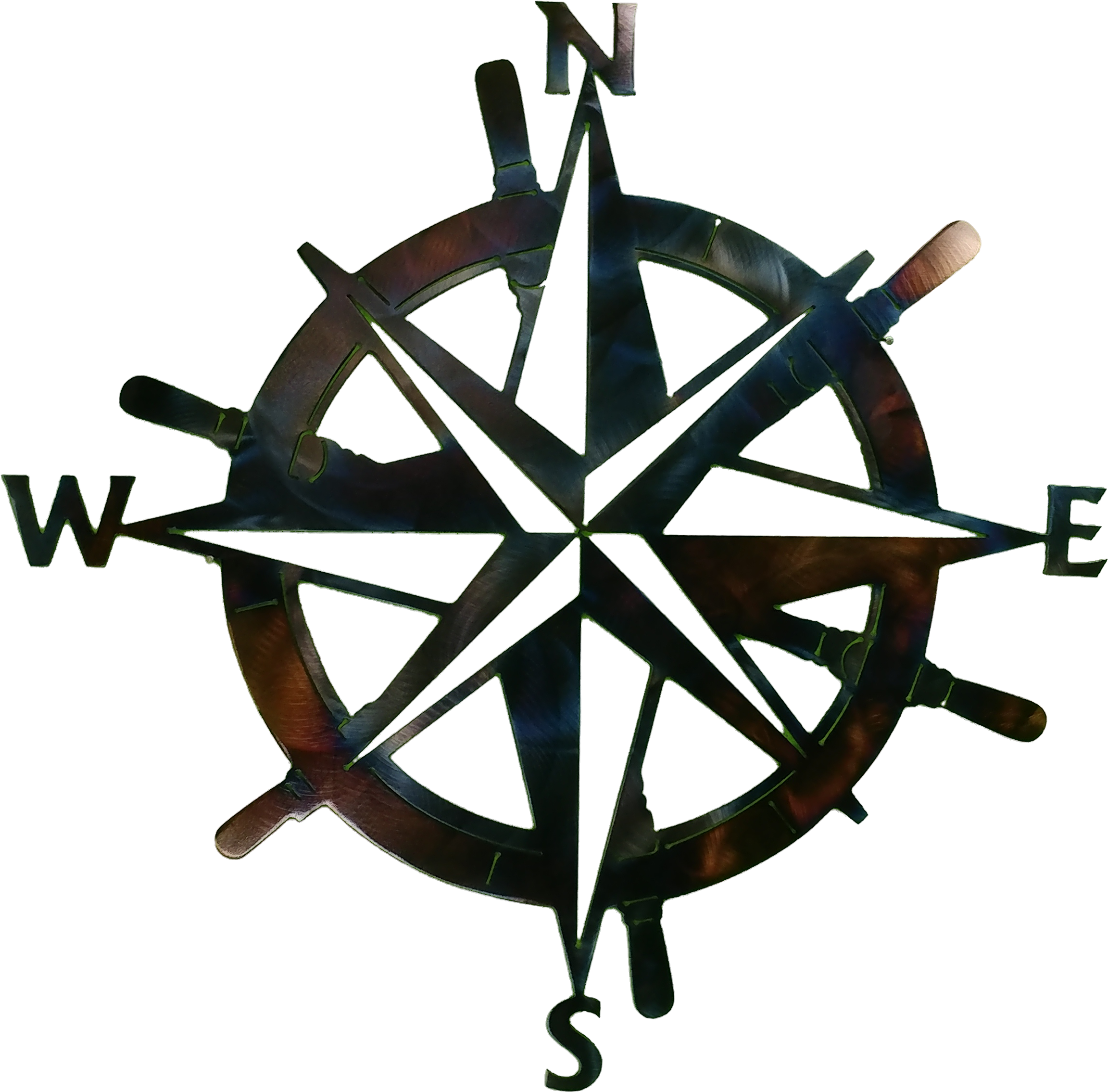 Nautical Compass Larger Image - Compass Rose (4656x2620)