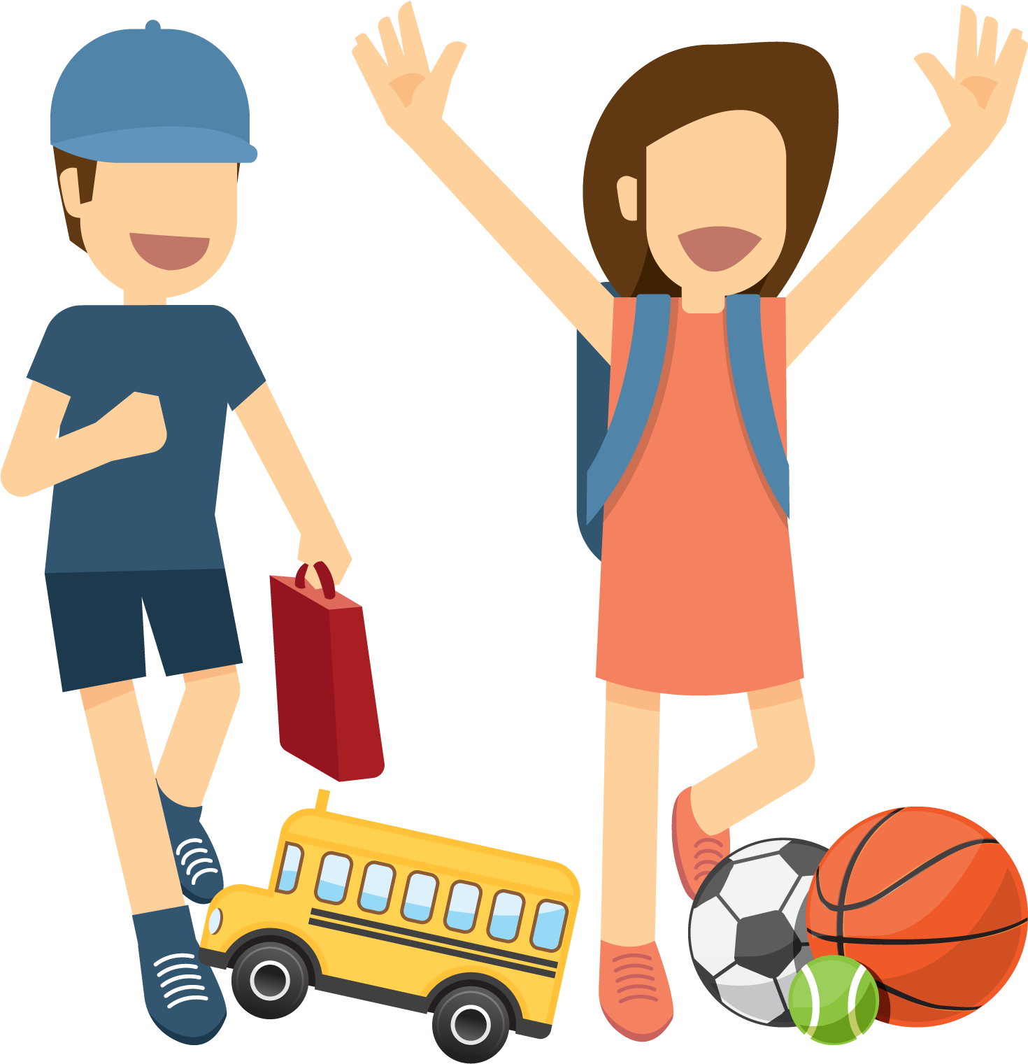 Cartoon Designer - School Children - Cartoon Designer - School Children (1552x1527)