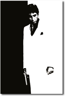 Scarface Pop Art - Iphone 6 Scarface (370x340)