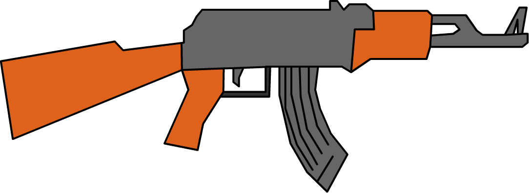 Gun - Object Mayhem Gun Body (1084x396)