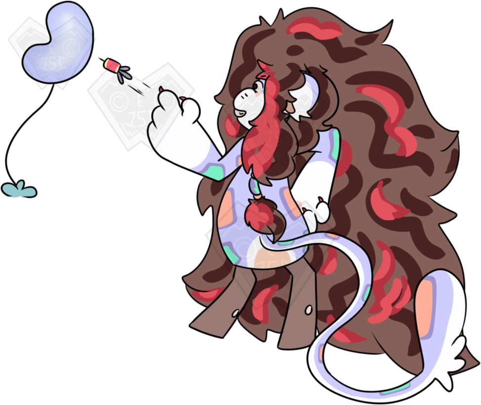 Pop A Bean Balloon 1 By Mewmew151 - Cartoon (974x820)