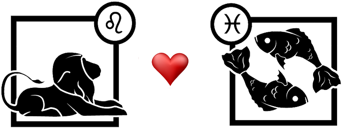 Leo Man Pisces Woman Compatibility - Leo Y Piscis Compatibilidad (697x283)