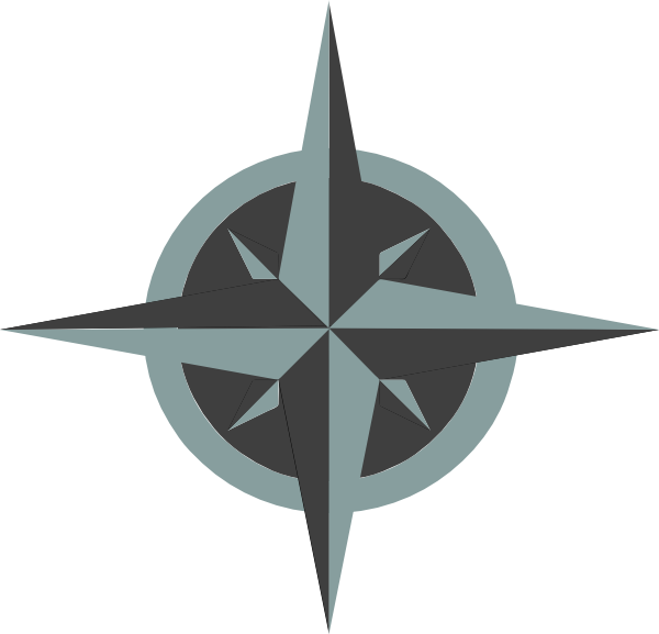 White Compass Rose Svg Clip Arts 600 X 577 Px - White Compass Rose Png (600x577)