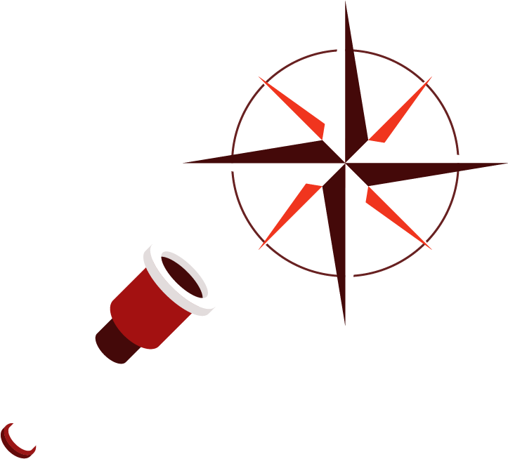 La Vie Des Animaux Compass Navigation - Compass (800x800)