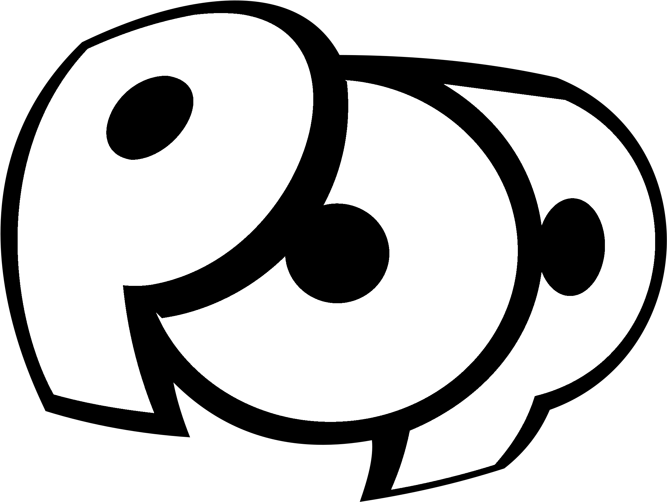 Pop Logo Black And White - Pop Logo Black And White (2400x2400)
