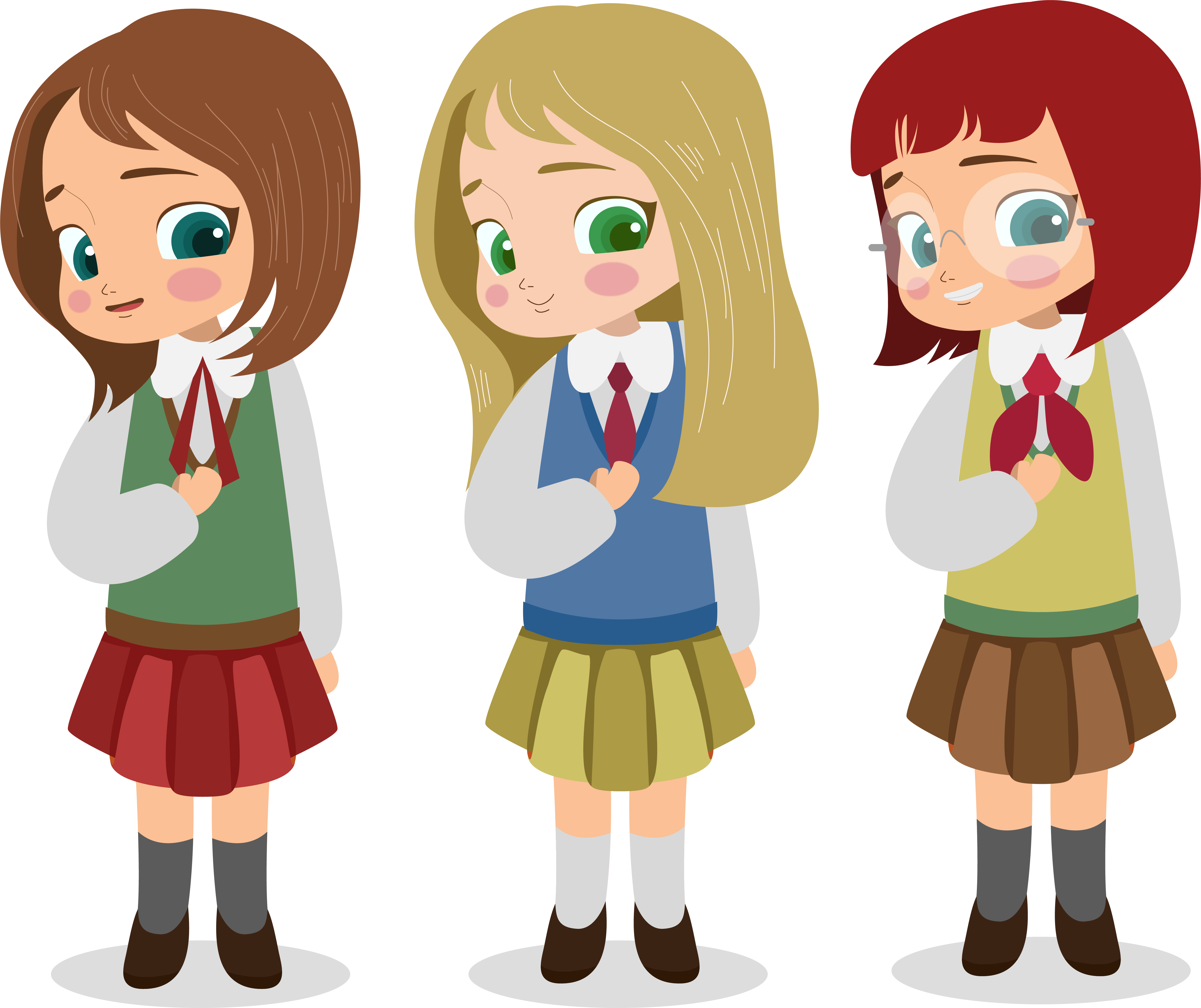 School Uniform Child Student - 學生 卡通 (5660x4750)