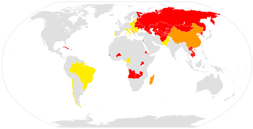A Proclamation By The President Of The United States - International Women's Day Countries (500x256)