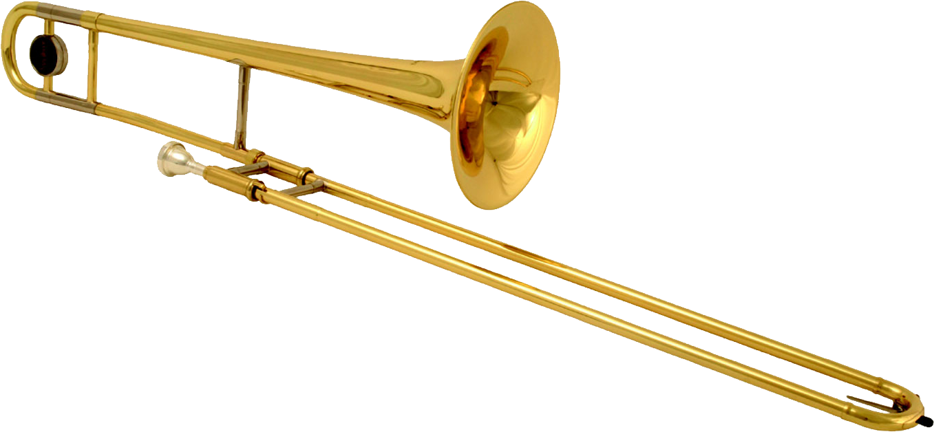 Gorgeous Inspiration Trombone Clipart Png Transparent - Trombone Instrument (1357x628)