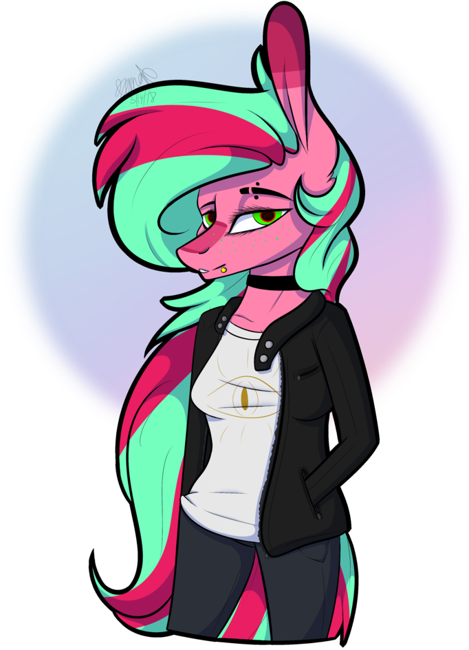 Sweetmelon556, Clothes, Female, High Res, Jacket, Mare, - Cartoon (768x1024)