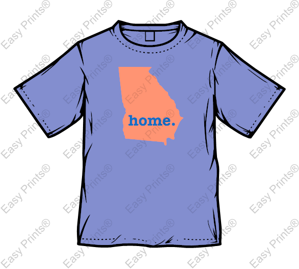 Washington Steel City Home Text Home State - T-shirt (587x527)