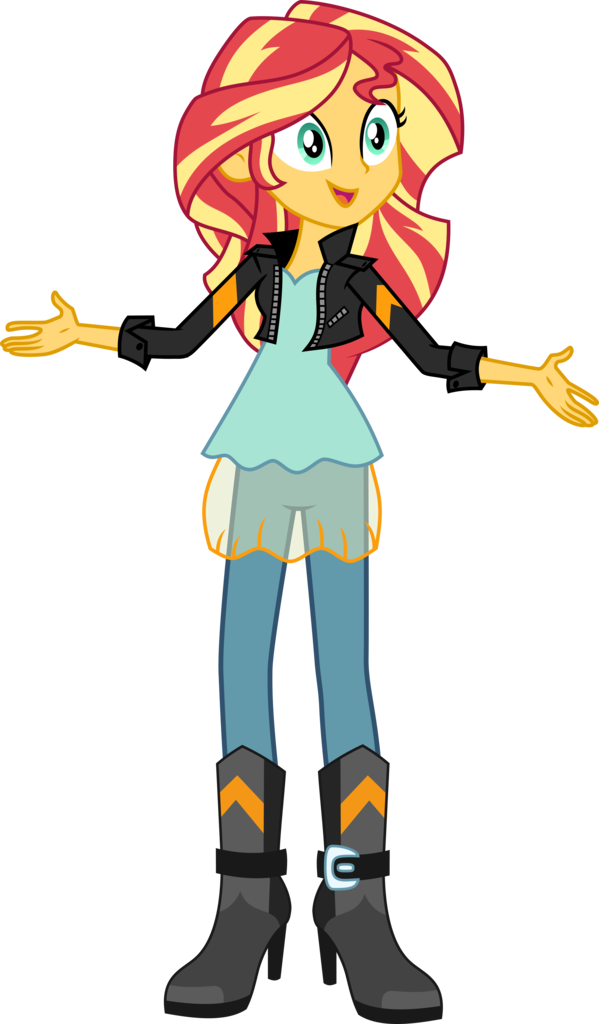 Absurd Res, Artist - Sunset Shimmer My Little Pony Equestria Girls (683x1169)