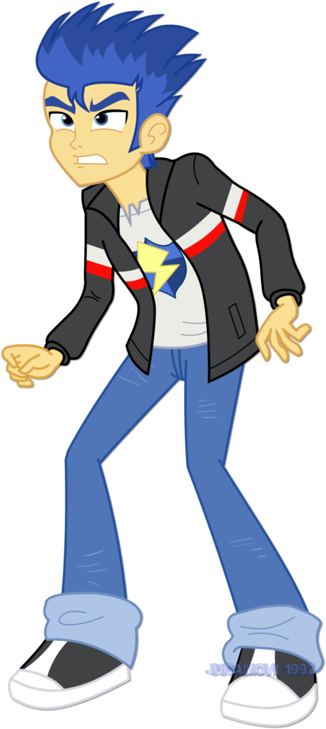 Jucamovi1992, Clothes, Equestria Girls, Flash Sentry, - Cartoon (724x1024)