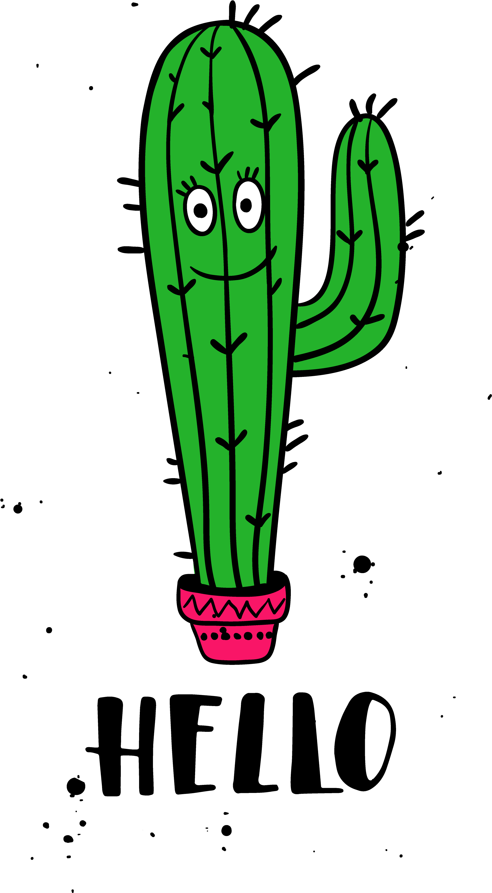 Cactaceae Eastern Prickly Pear Scalable Vector Graphics - Cactus (4167x5000)