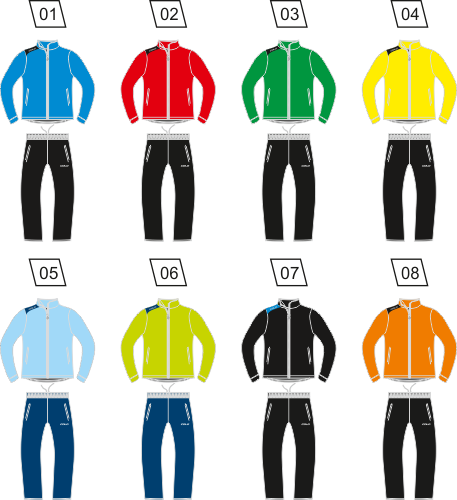 2pack Colo Set Team Tracksuit Tr Long Pants - Tracksuit (457x500)