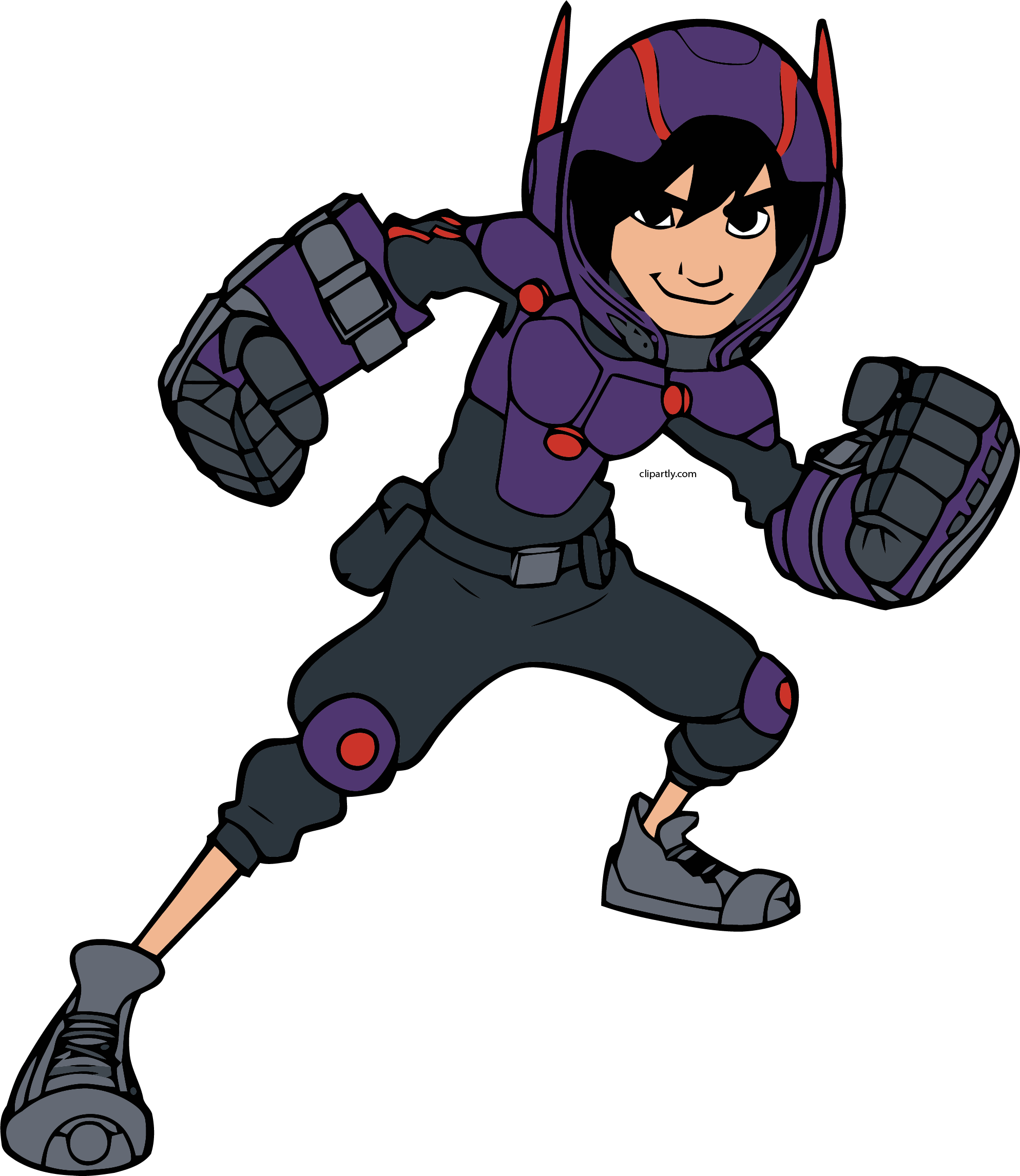 Hiro Yes Png Clipart - Big Hero 6 The Series Png (1987x2292)