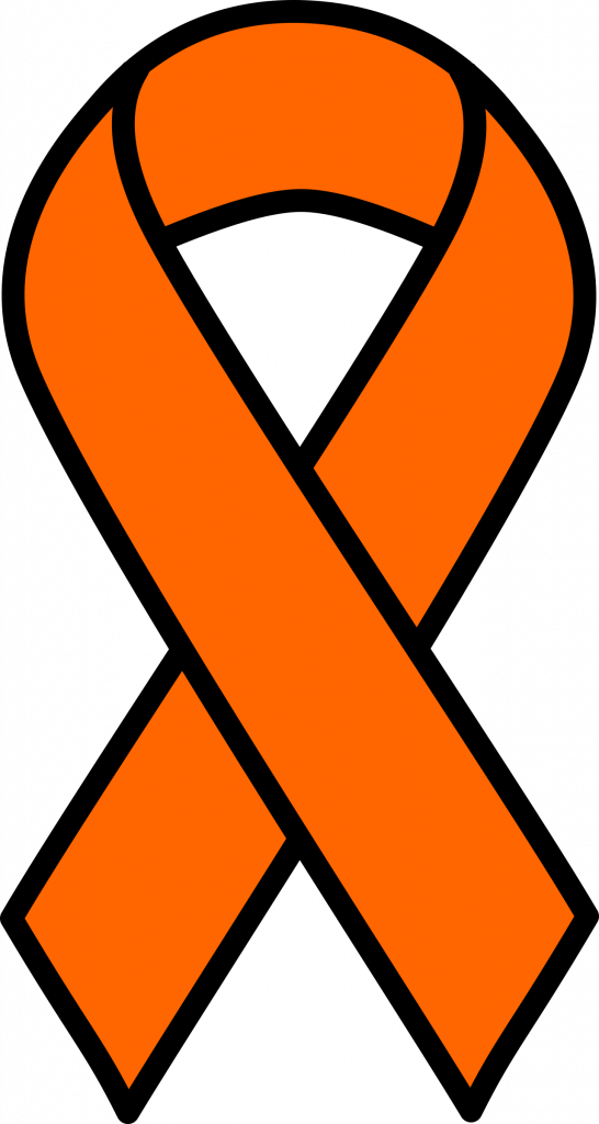 Download Charming Ideas Orange Cancer Ribbon Image - Download Charming Ideas Orange Cancer Ribbon Image (546x1024)