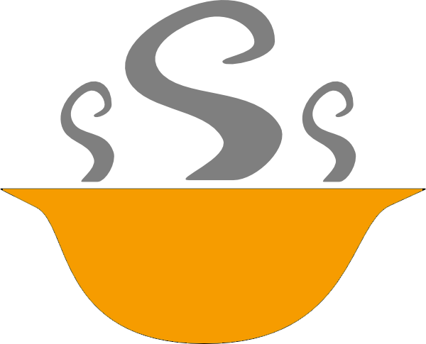 11949840101095620351bowl Of Steaming Soup - Bowl Of Soup (600x485)