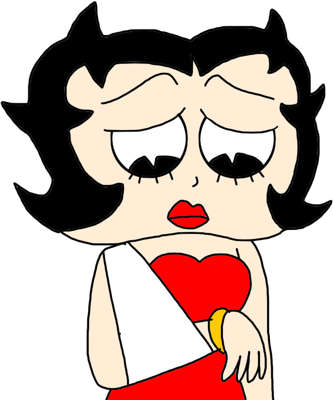 Betty Boop Cartoon Arm Bone Fracture Clip Art - Betty Boop (1280x960)