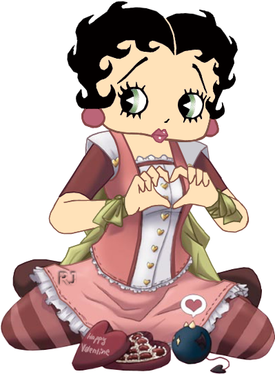 Love From Betty - Betty Boop Xxx (410x580)