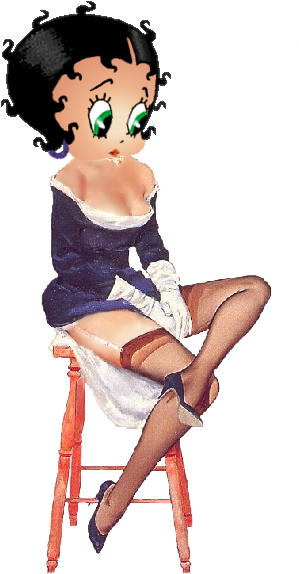 Betty Boop In Action Betty Boop - Betty Boop (385x585)