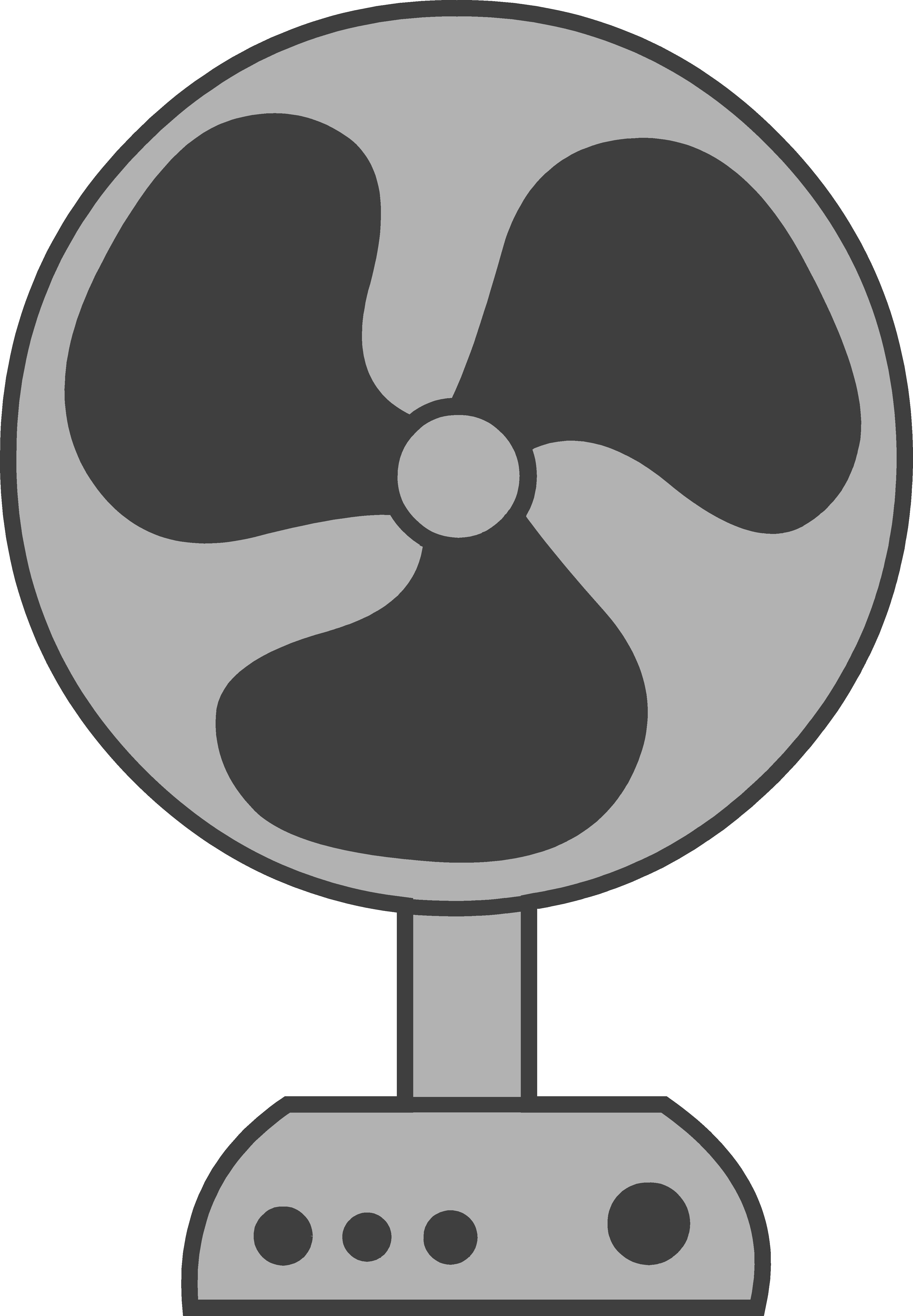 Electric Fan Logo Clipart - Electric Fan Clipart (3955x5701)