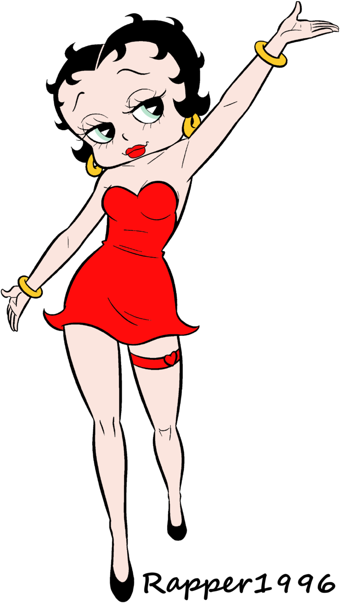 Betty Boop Anime Render 3 By Rapper1996 - Betty Boop Anime (671x1191)