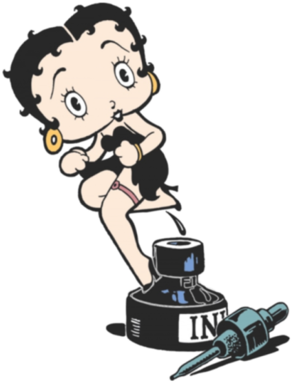 Classic Betty Boop - Cartoon (500x609)