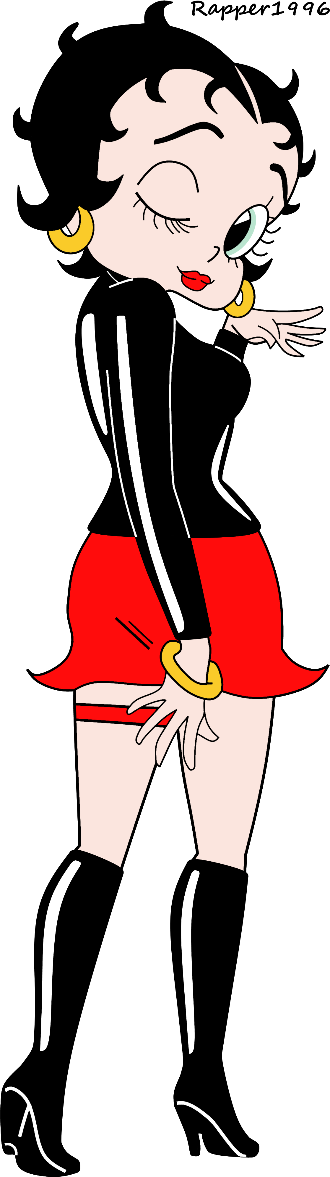 Betty Boop Anime Biker Render By Rapper1996 - Betty Boop Render (1157x4002)