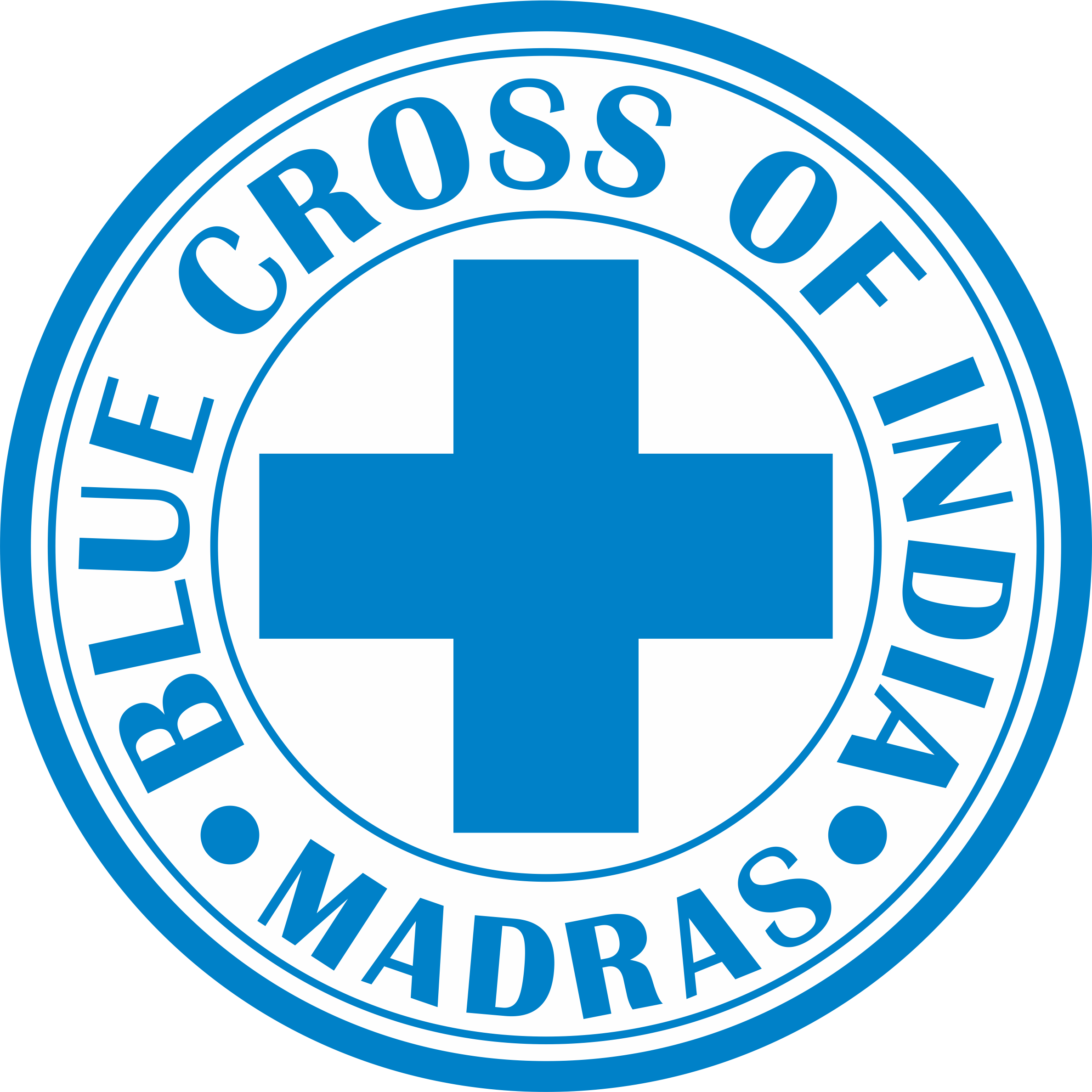 Blue Cross Of India - Blue Cross Of India (2377x2378)