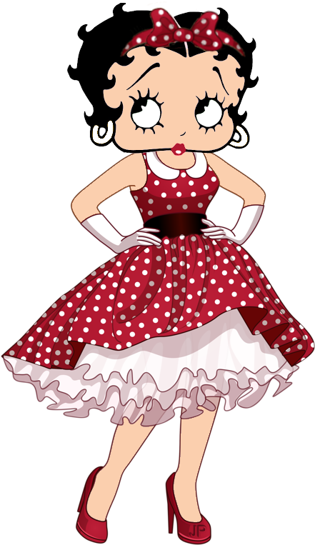 Trajes De Noches❤ - Betty Boop Cartoon Character (446x800)