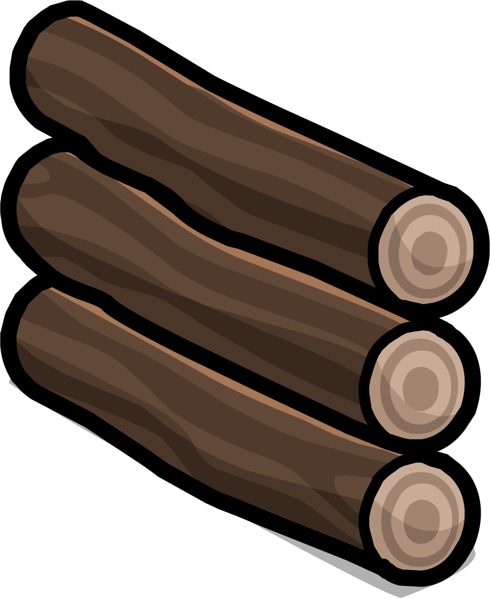 Log Wall - Furniture (981x1197)
