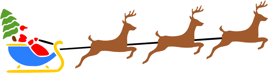 Colouringbook Coloring Book Color Santa Scalable Vector - Merry Christmas Yard Sign (999x271)