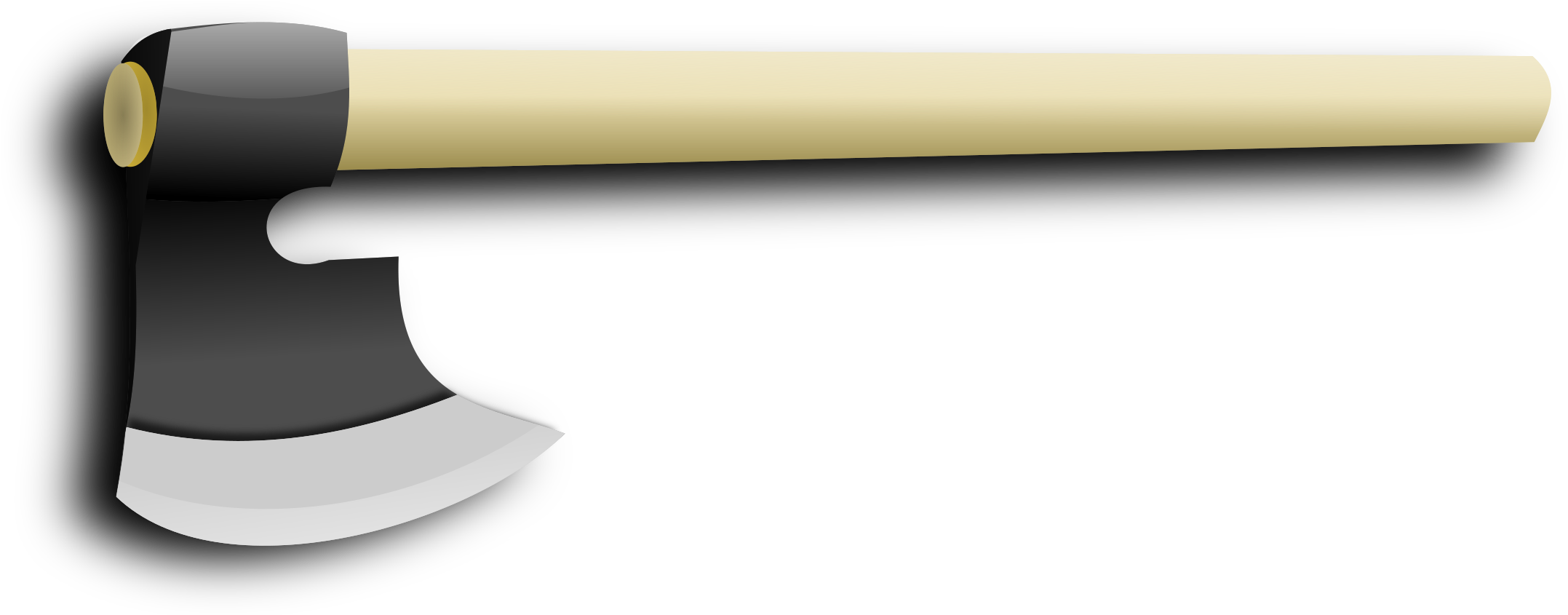 Axe Clipart Clip Art Library - Axe Clipart (2400x1067)