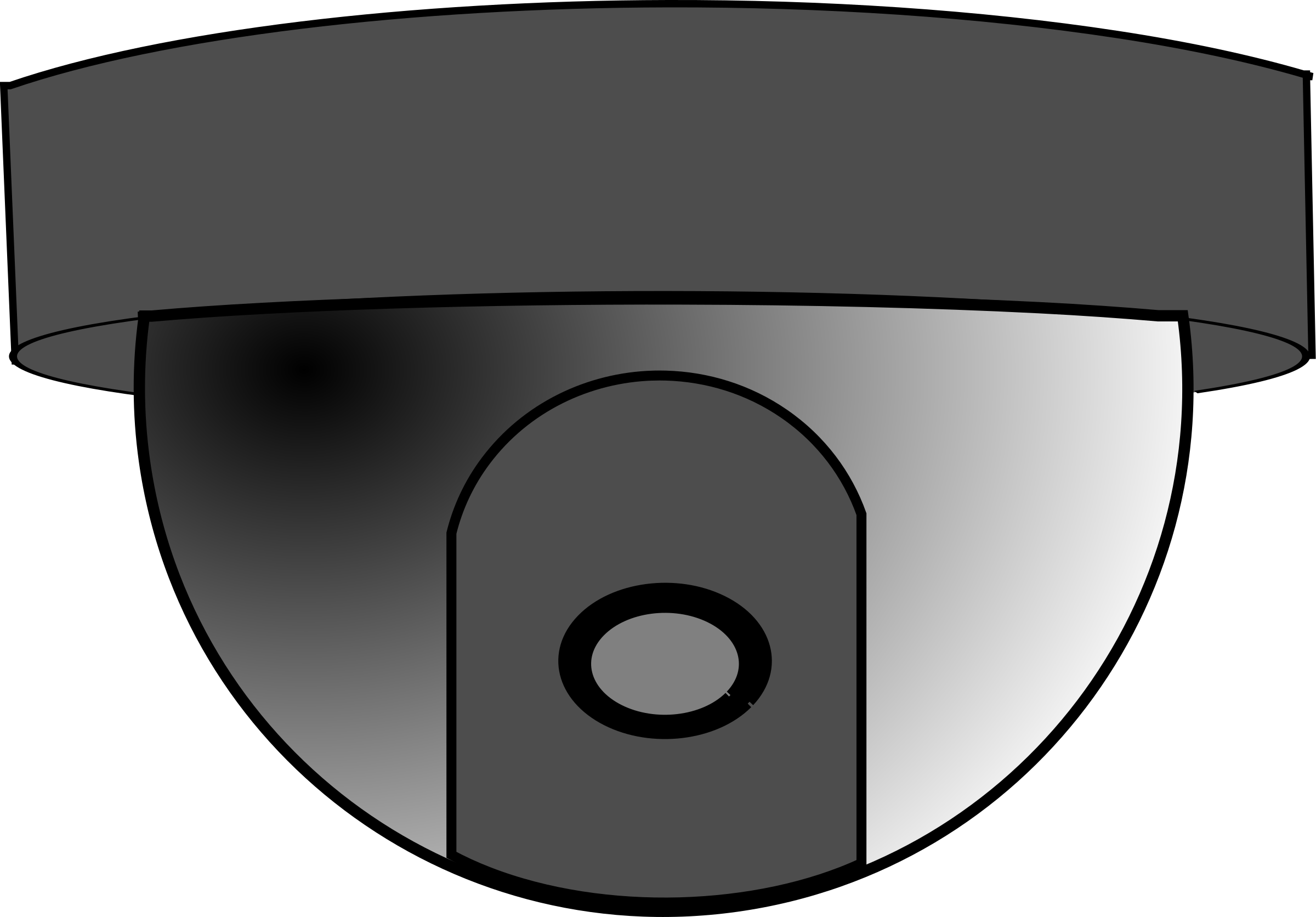 Camera - Security Camera Icon Clip Art (2400x1672)