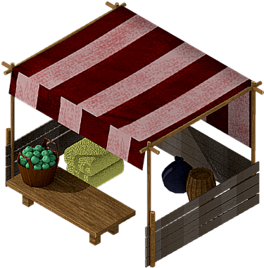 Preview - " - Merchant Tent Isometric (386x389)