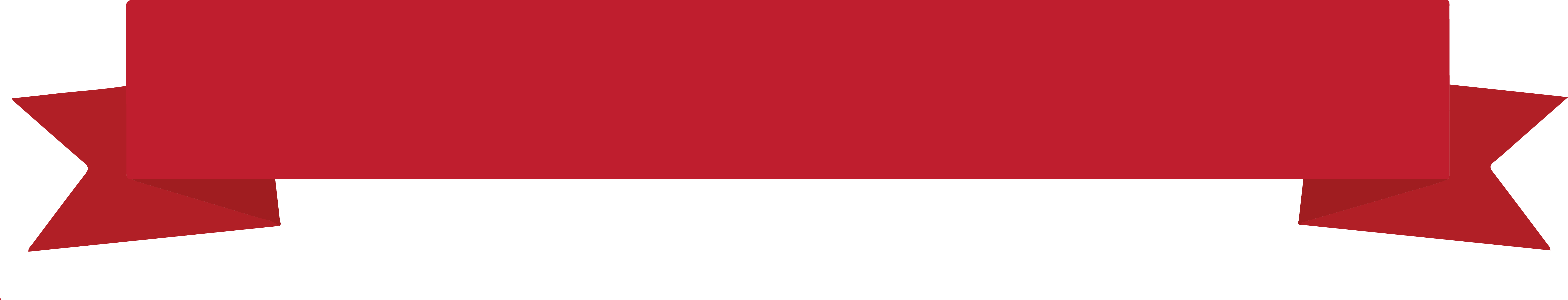 Blank Red Banner - Star And Banner Png (4704x900)