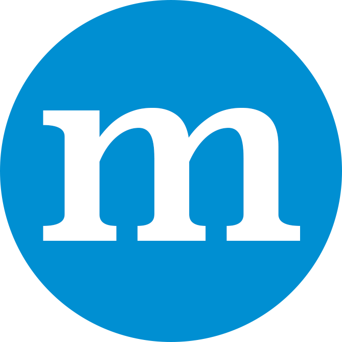 Blue Sign With Two Arrows (669x669)