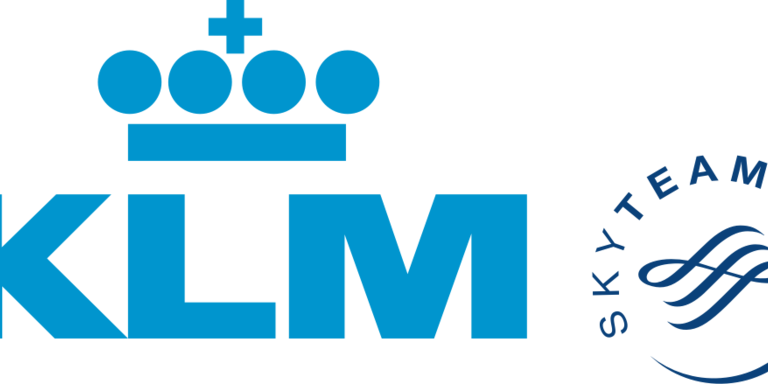 Flying Blue Is The Loyalty Programme Of - Royal Dutch Airlines Logo (768x384)