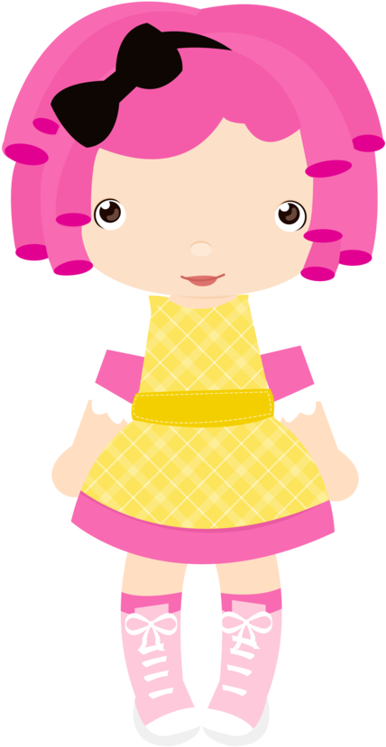 Clip Art - Bonecas Minus Png (1820x3364)