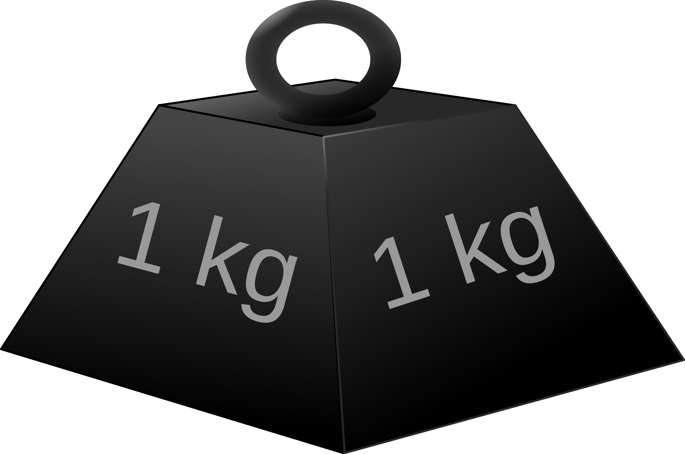 1kg Weight Icons Png - Clip Art Of Weight (2400x1593)