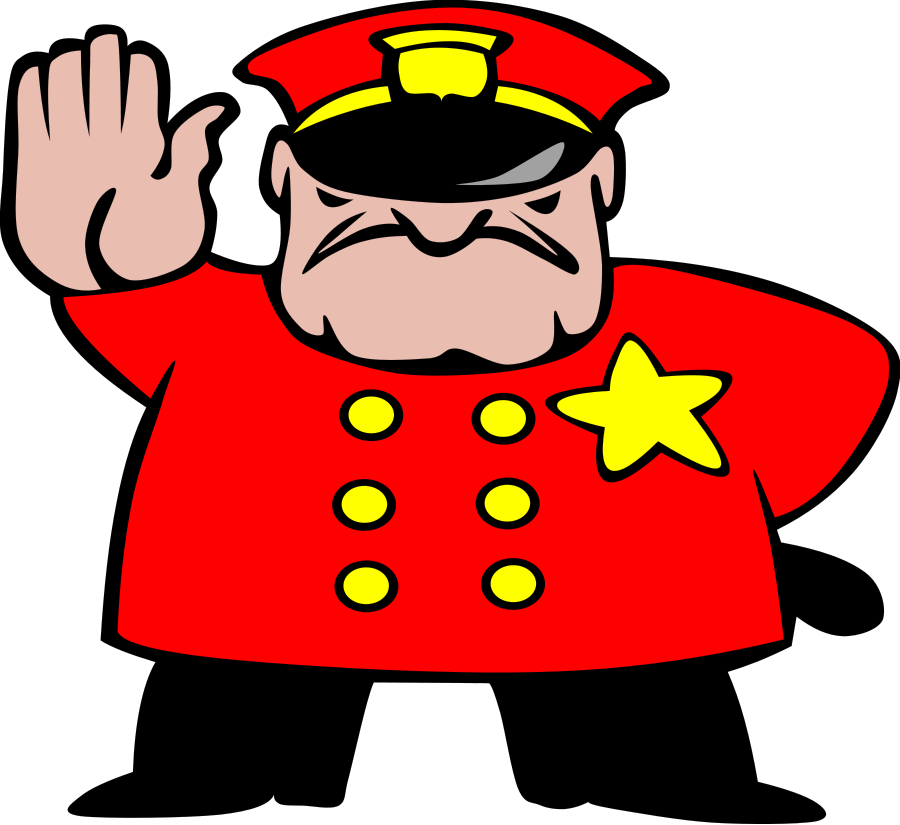 Uttp Officer 2 Photo 21072 Police Man Vectorhk4 Zps77ac1bc8 - Obey The Laws Cartoon (900x825)