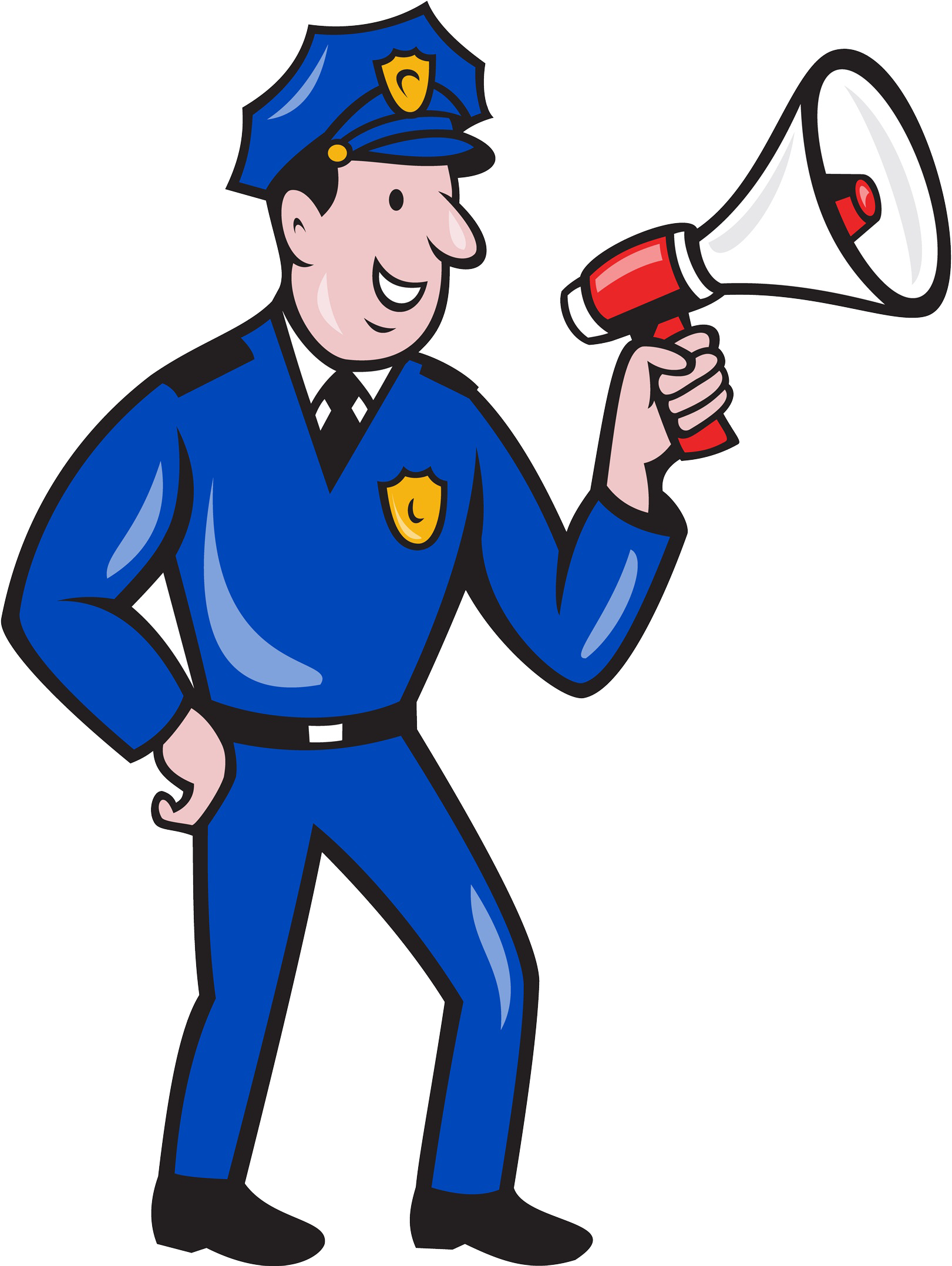 Police Officer Cartoon Illustration - Police Officer Cartoon Illustration (1621x2156)