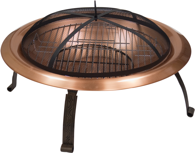 Black Steel Log Grate & Chrome Top Grill 13" Long Poker - Portable Wood Burning Fire Pits (779x622)