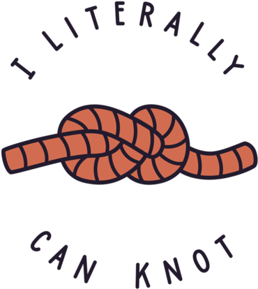 I Literally Can Knot - Knot (571x495)