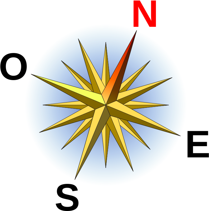 North Compass Rose Scalable Vector Graphics Clip Art - North Compass Rose Scalable Vector Graphics Clip Art (768x768)